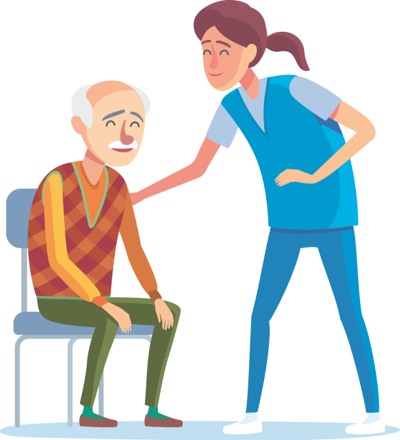 Recognize And Avoid Caregiver Burnout And Compassion Clipart (580x638), Png Download