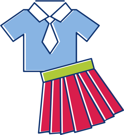 Clothes Clipart School - Png Download (800x571), Png Download