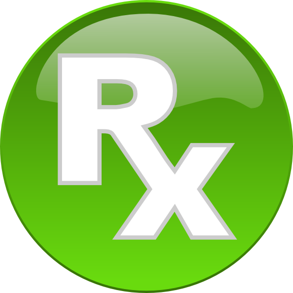 Prescription Symbol Cliparts - Png Download (600x600), Png Download