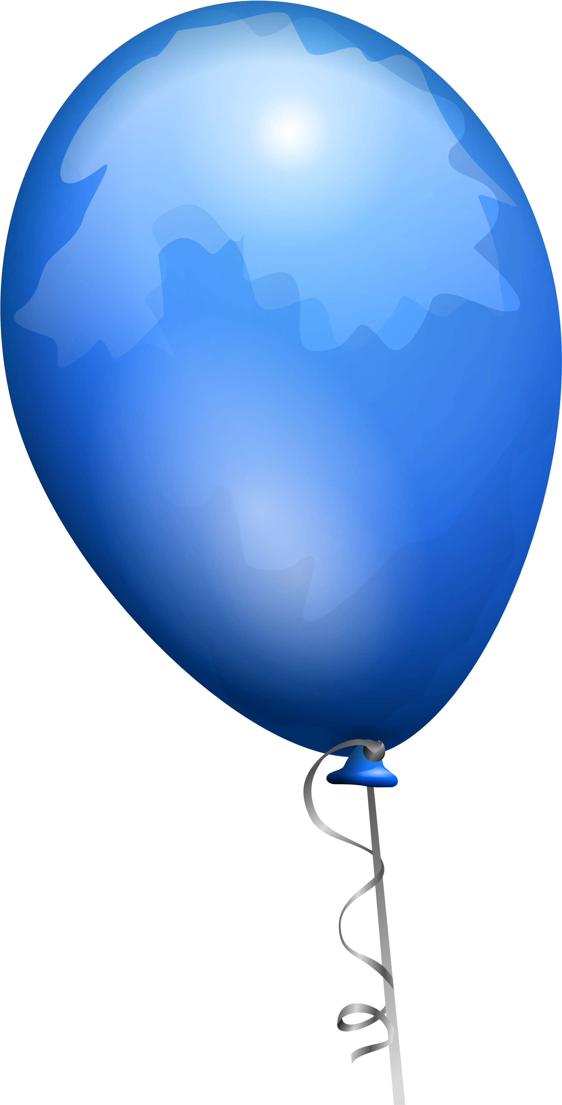 Balloon Png Images, Free Picture Download With Transparency - Balloon Clip Art Transparent Png (1969x3610), Png Download