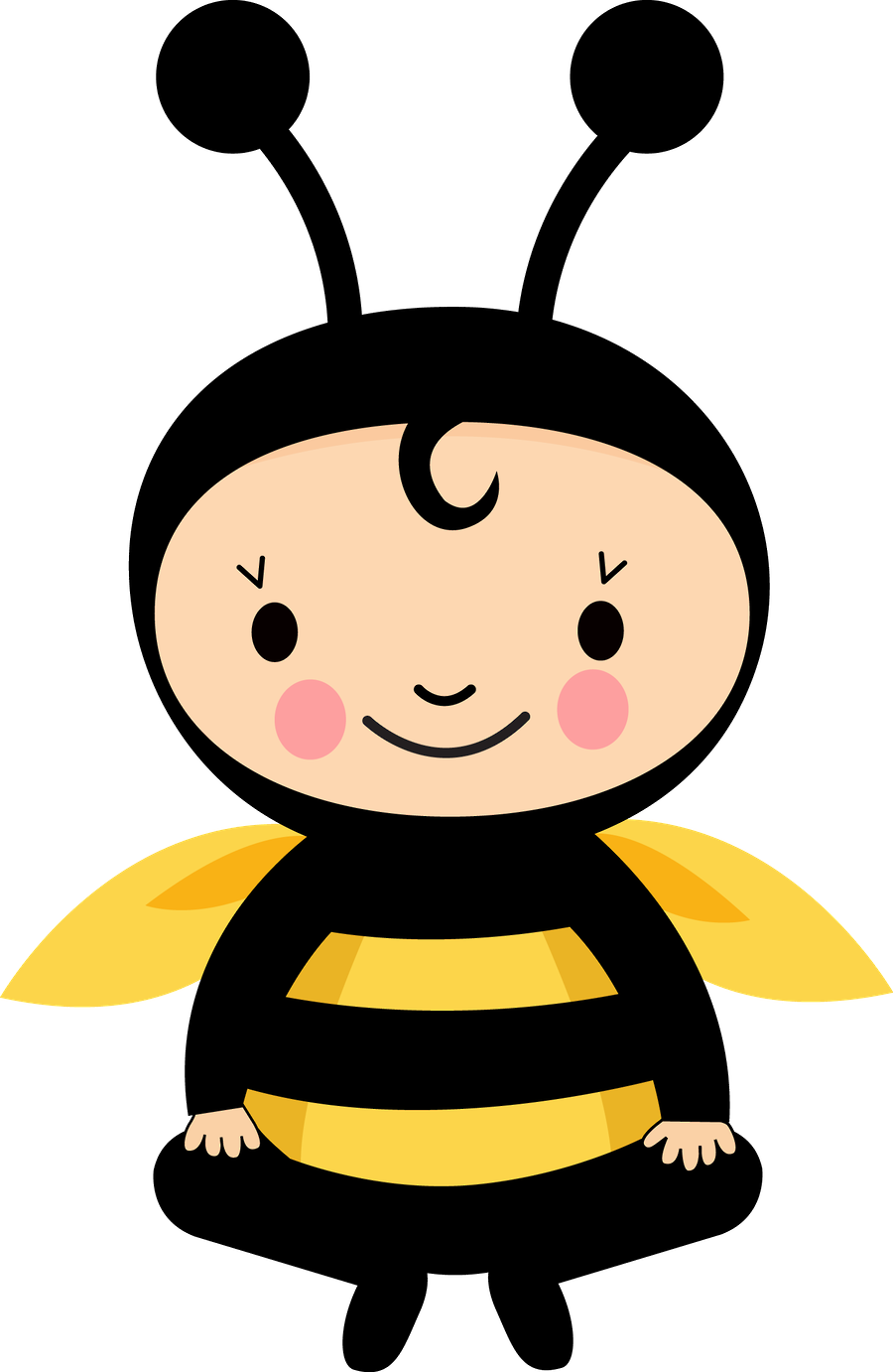 Minus Buzz Bee, Spelling Bee, Bee Party, Coreldraw, Clipart (900x1382), Png Download