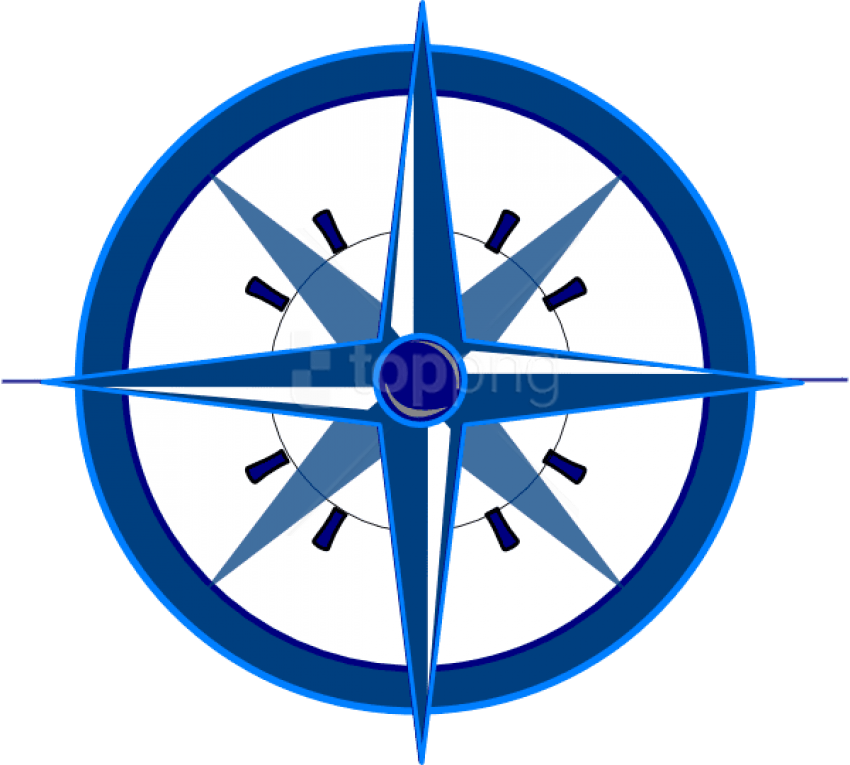 Compass Icon Transparent Background Clipart (600x540), Png Download
