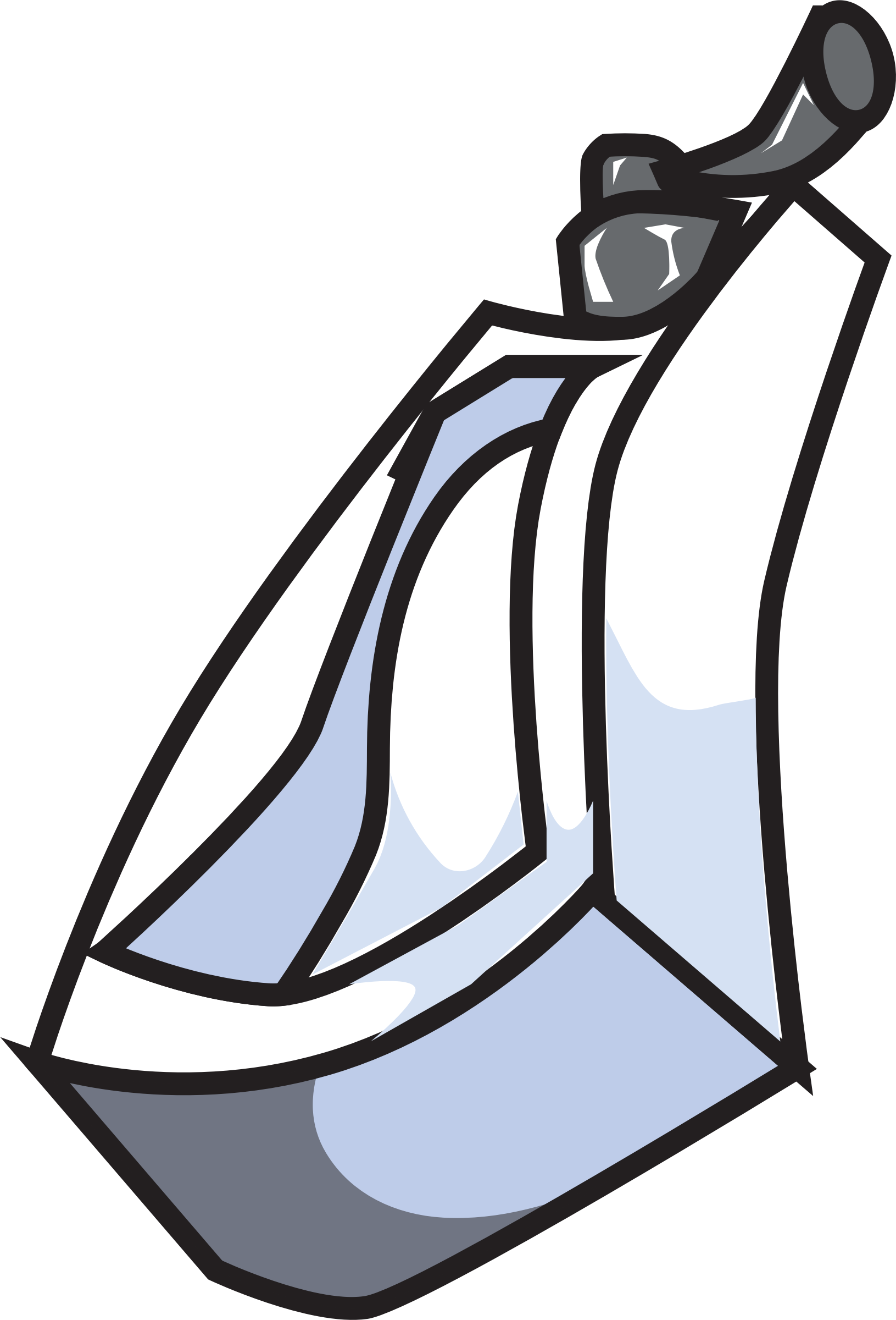 Urinal Bathroom Flush Toilet Line Art Clipart (510x750), Png Download