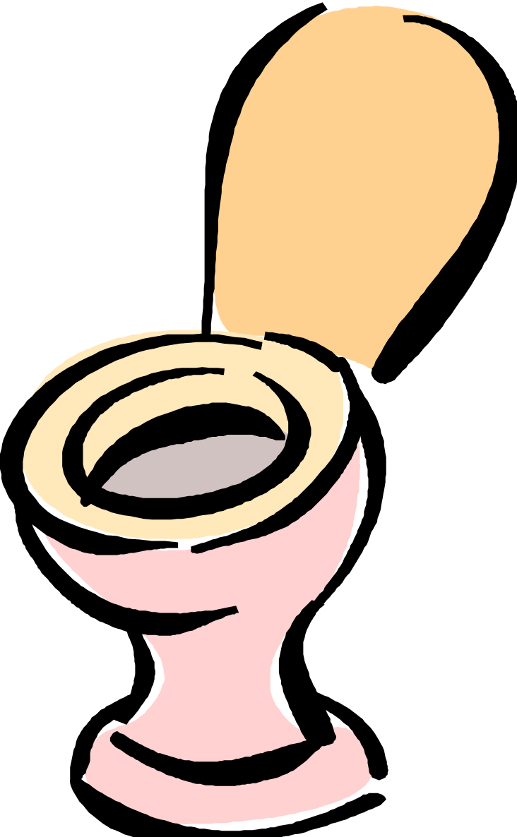 Toilet Clipart (494x800), Png Download