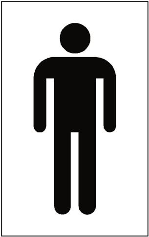 Toilet Clipart Safety Sign - Woman Toilet Sign - Png Download (600x600), Png Download