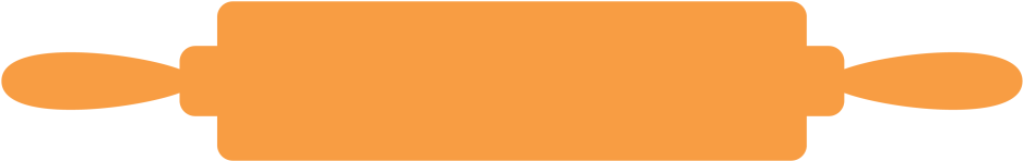 Clip Art Rolling Pin - Png Download (1024x325), Png Download