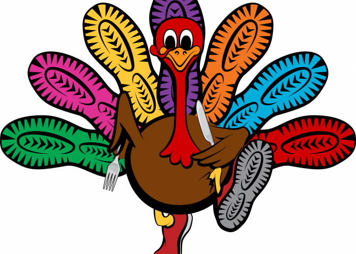 The Leftovers 10k / 5k Run - Running Turkey Clipart (700x500), Png Download