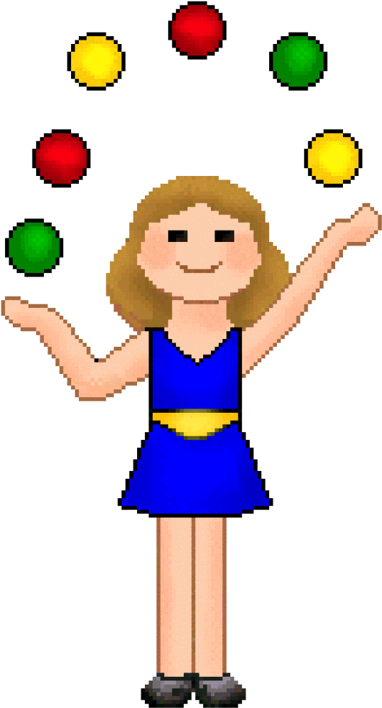 Download Kids Juggling Clipart - Clip Art - Png Download (#2100027