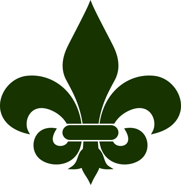 Fleur De Lis Svg Clipart (582x595), Png Download
