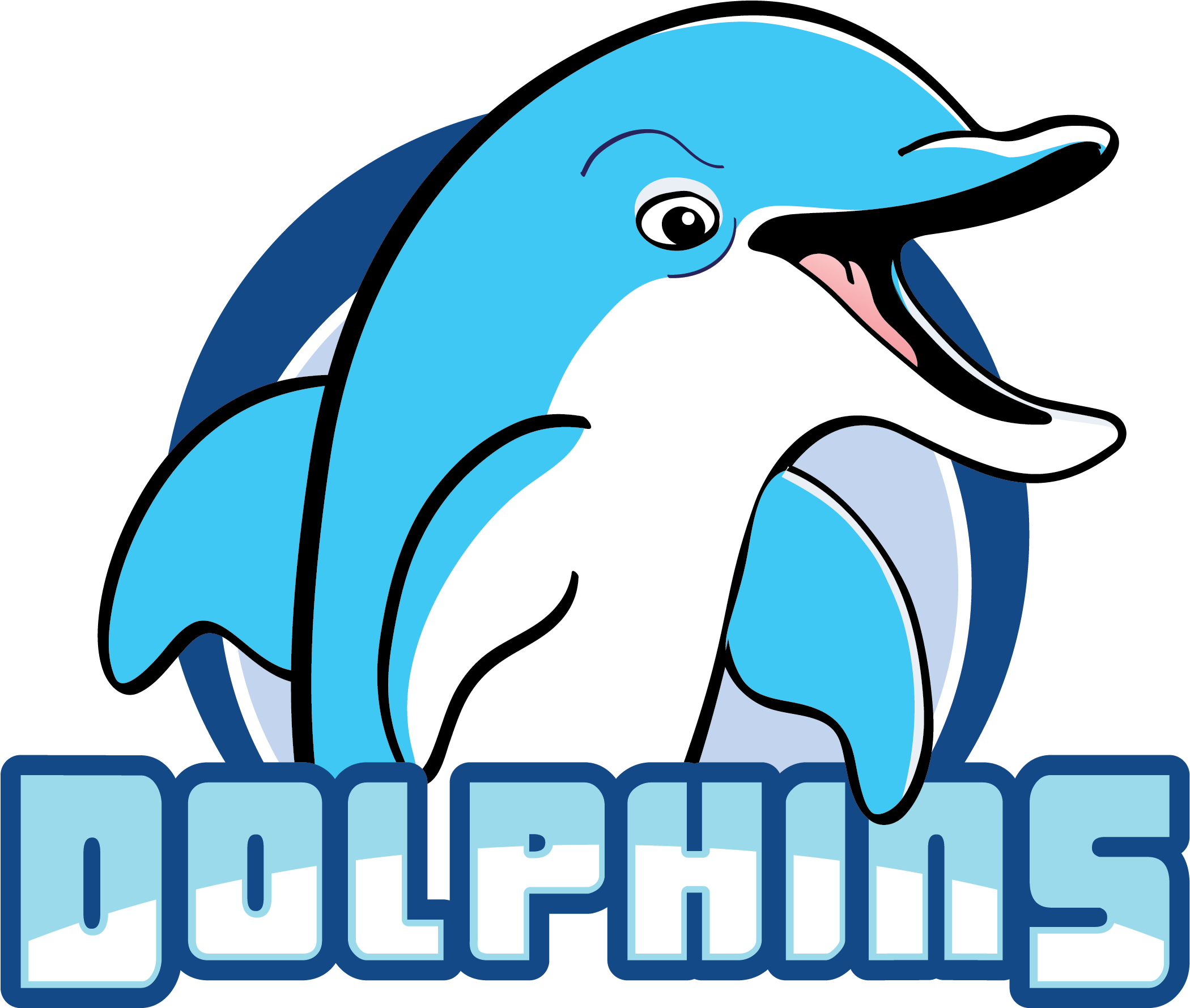 Bq Tball Teamlogo V05 Dolphins1 - Tee-ball Clipart (2362x2953), Png Download