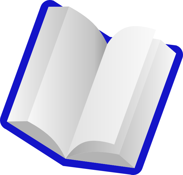 Blue Book Clip Art - Png Download (600x573), Png Download