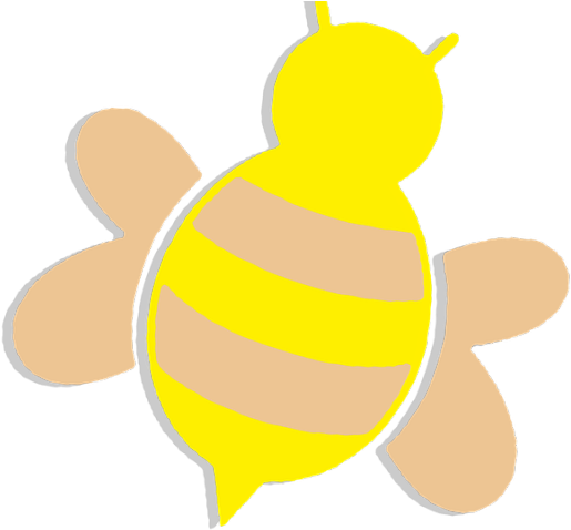 Library Clipart Label - Honey Bee - Png Download (640x480), Png Download