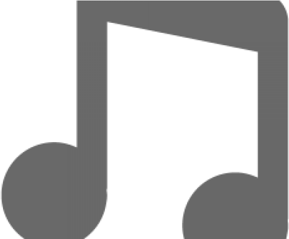 Musical Notes Clipart Gray - Png Download (640x480), Png Download