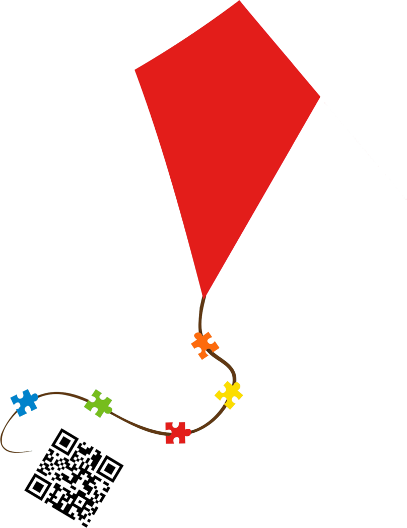 An Evening For Autism Red Kite Logo With Puzzle Pieces - Ibm Developerworks Clipart (808x1048), Png Download
