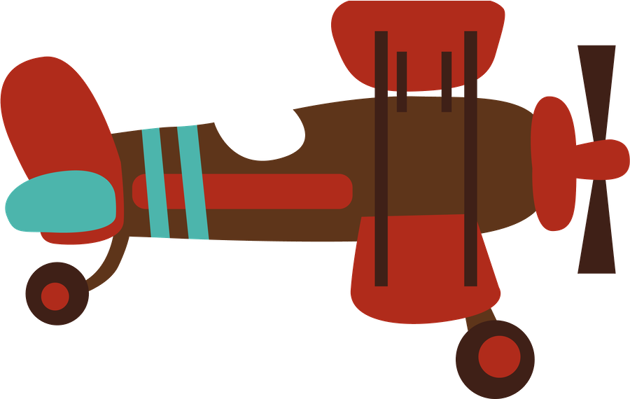 Minus Clip Art, Train, Scrapbook, Trucks, Cars, Planes, - Personalized Kids Airplane Pillowcase Microfiber Polyester - Png Download (900x570), Png Download