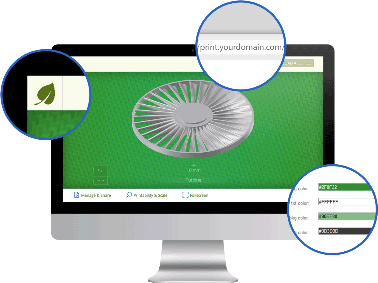 Ecommerce Software For 3d Printing Services 3yourmind - Online Test Dashboard For Website Clipart (1276x977), Png Download