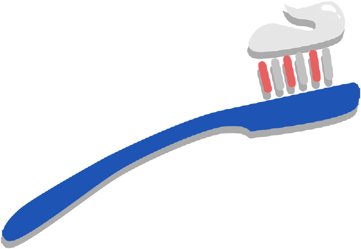 Toothbrush Clipart Sticker To - Clip Art - Png Download (720x720), Png Download