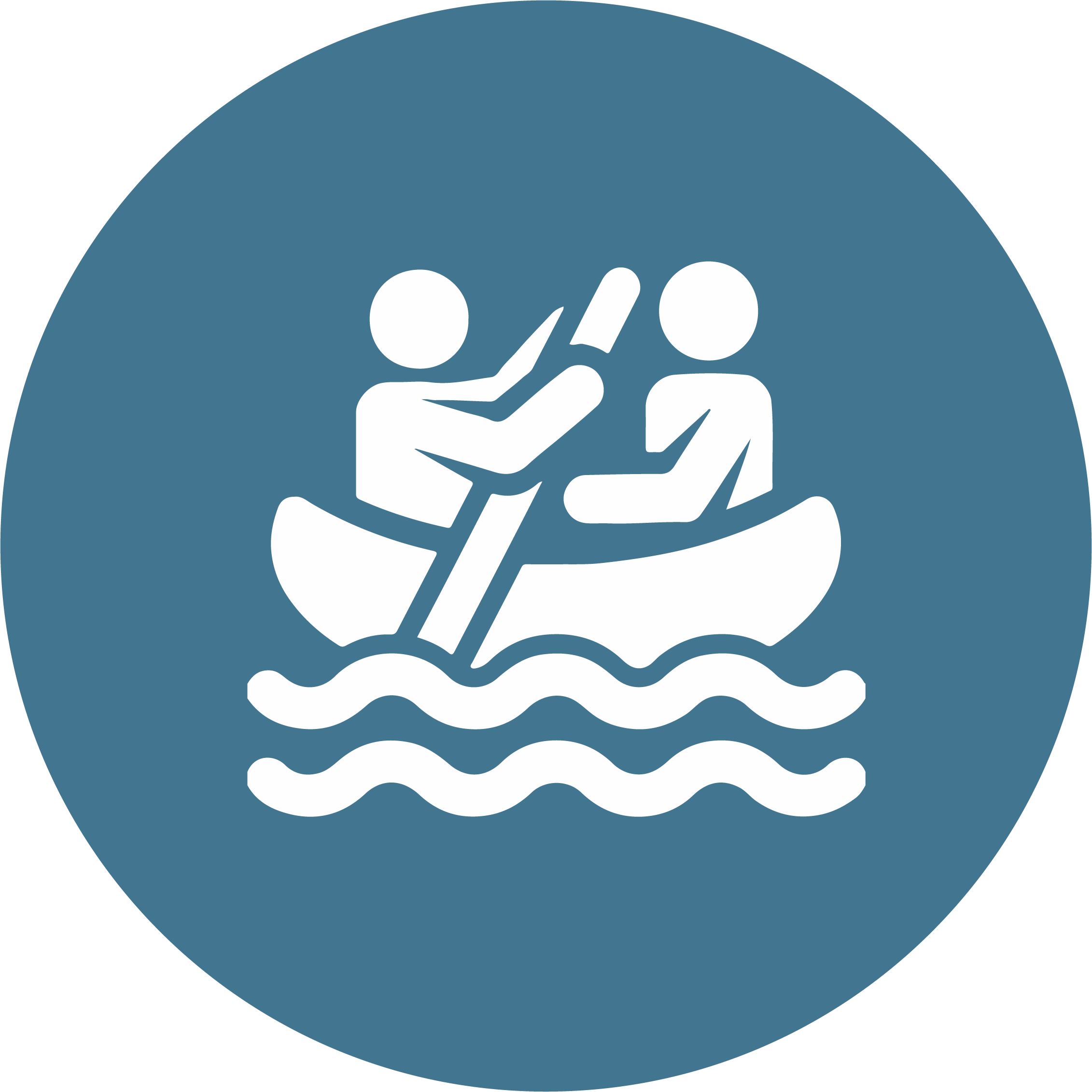 We All Travel In One Boat - Golocal247 Clipart (2262x2262), Png Download