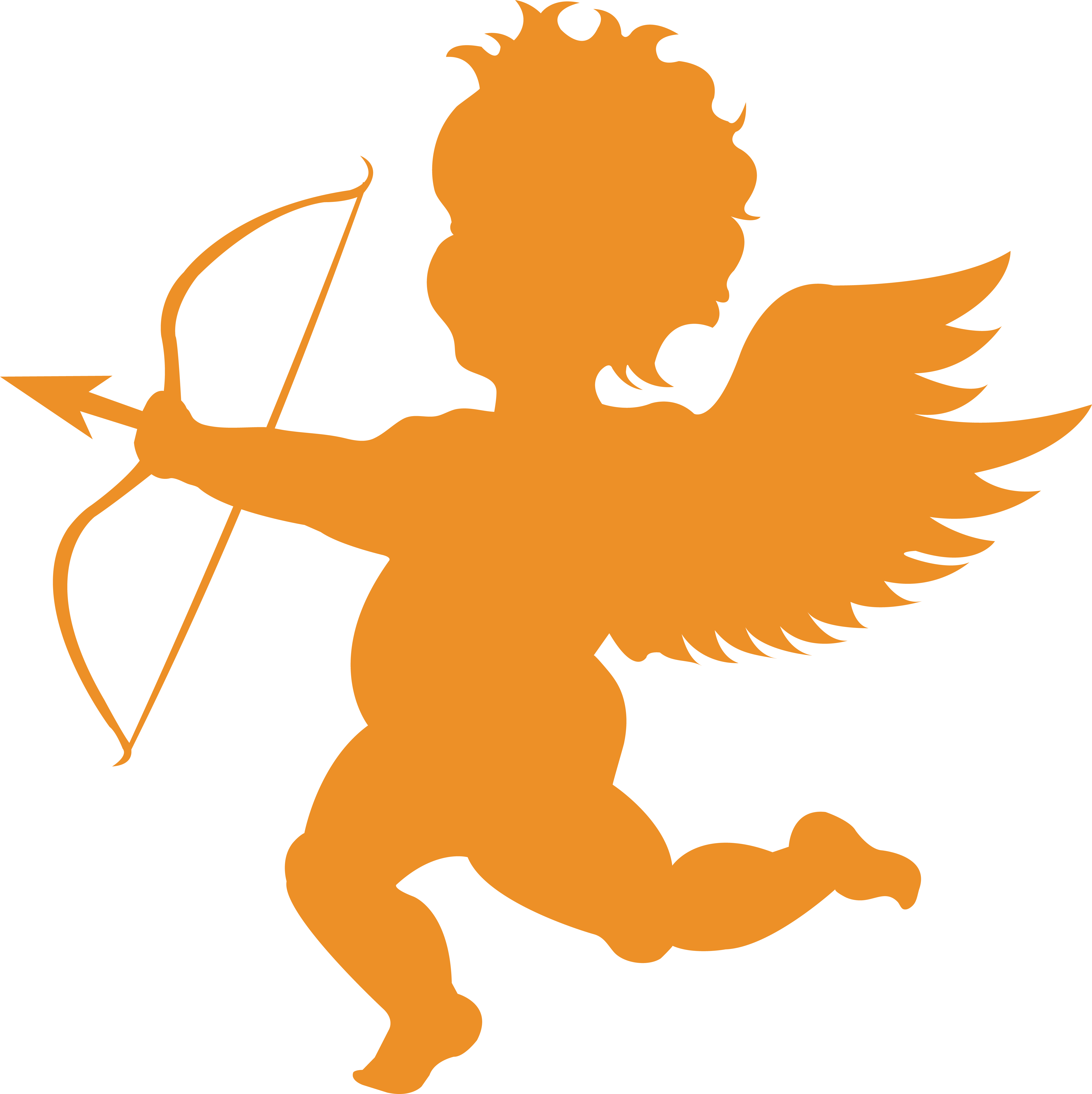 Valentines Day Heart Cupid Icon - Nickelodeon Png Clipart (4525x4535), Png Download