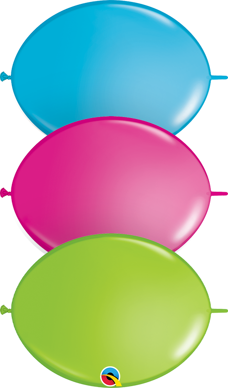 Party Banner Bright Balloons - Balloon Clipart (462x785), Png Download