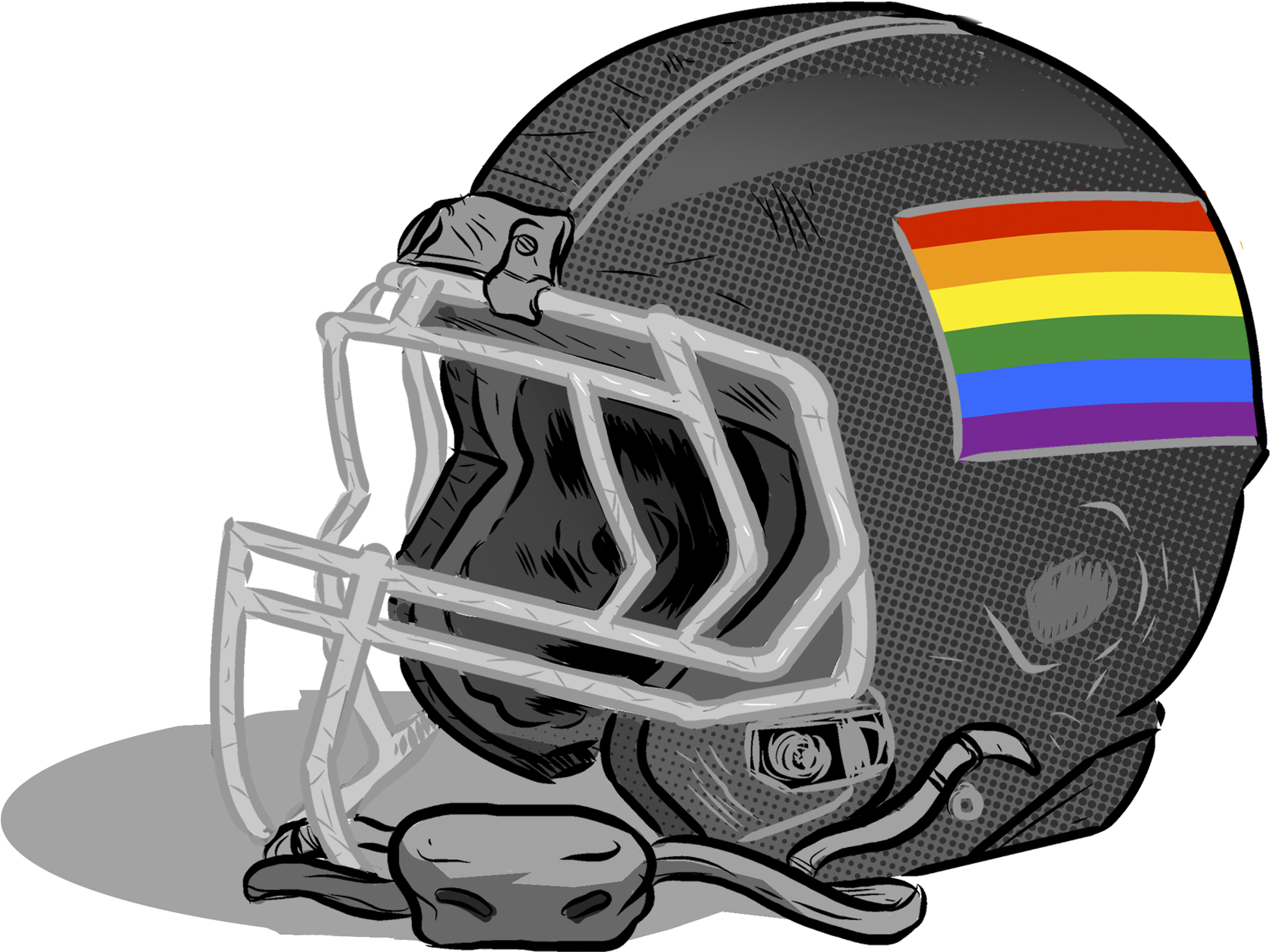 The Turkey Bowl - Football Helmet Clipart (1801x1417), Png Download