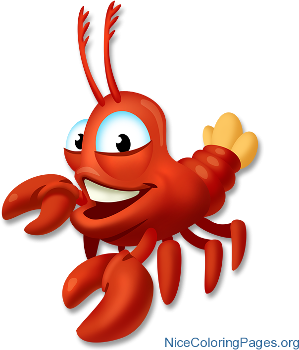 Lobster Clipart Coloring Page - Hay Day Langosta - Png Download (706x706), Png Download