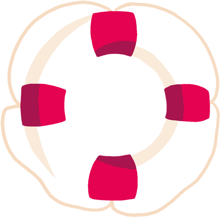 Life Ring Clipart (900x443), Png Download