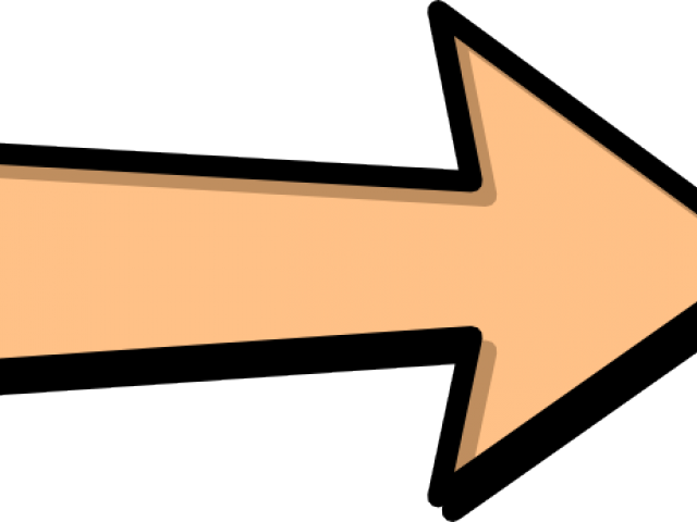 Arrow Clipart Orange - Arrow Clip Art - Png Download (640x480), Png Download