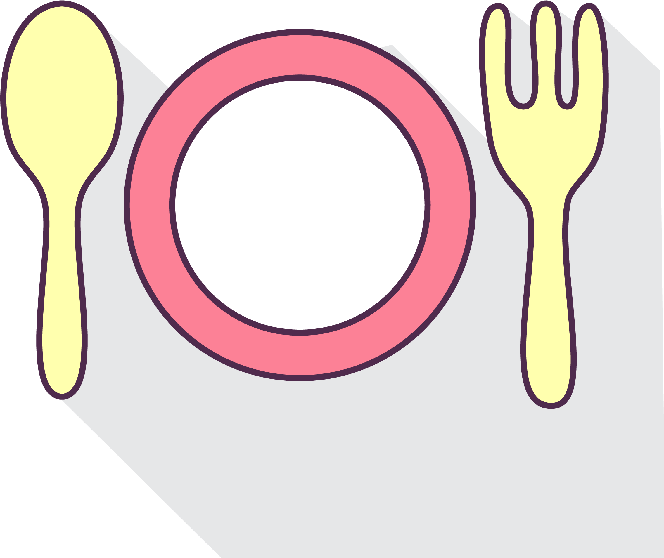 The Lunch Room Clipart (2500x2500), Png Download