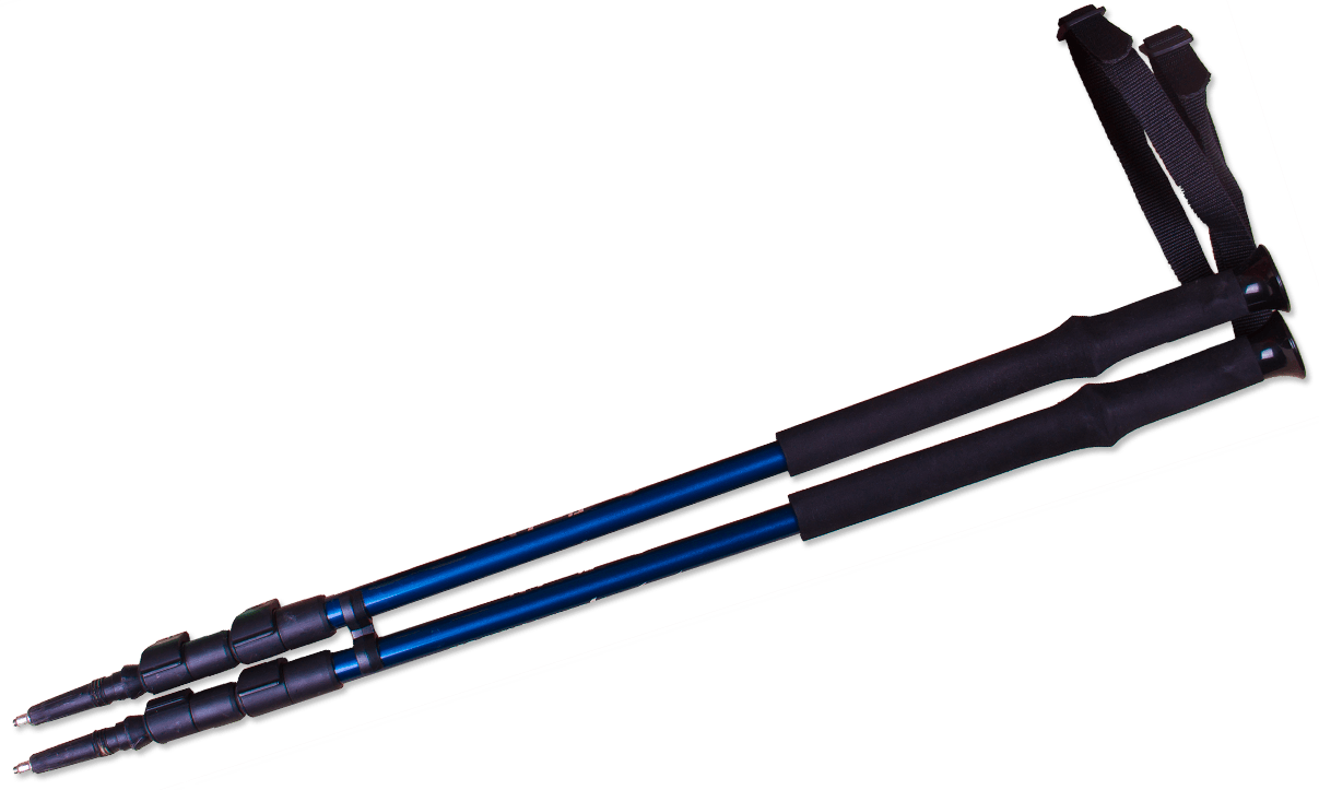 Hiking Poles Clipart (1207x723), Png Download