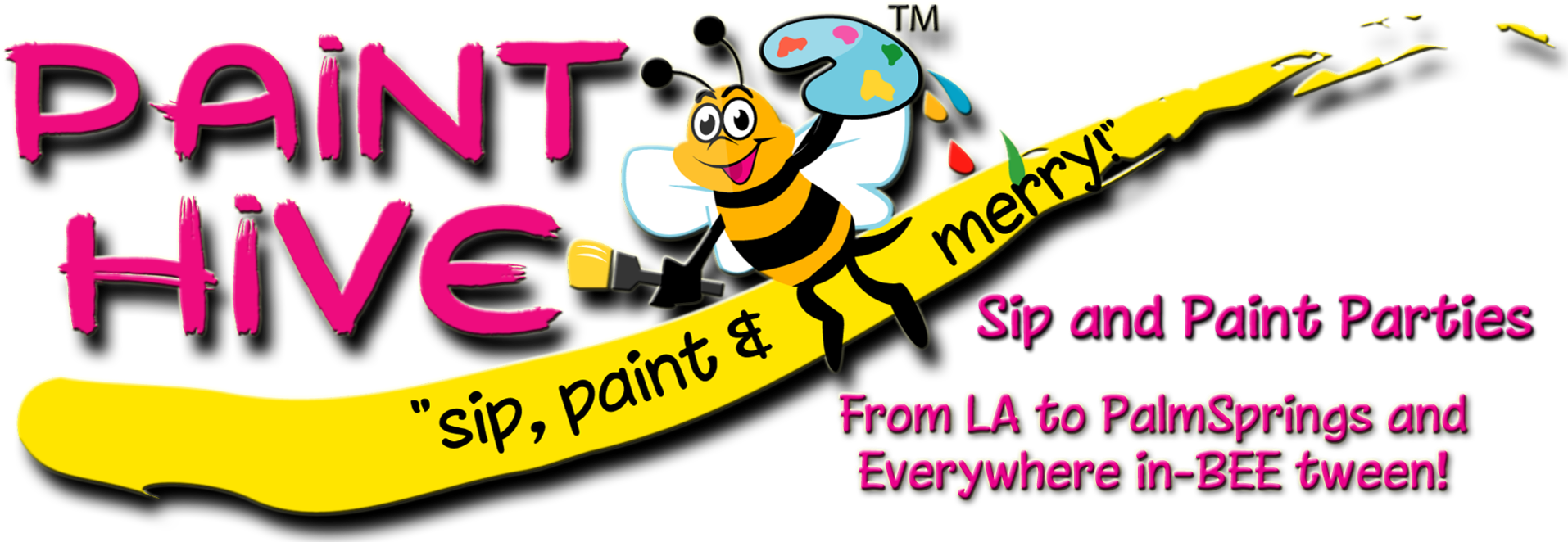 Tell A Friend About All Of The Fun You Had At A Paint Clipart (1920x675), Png Download