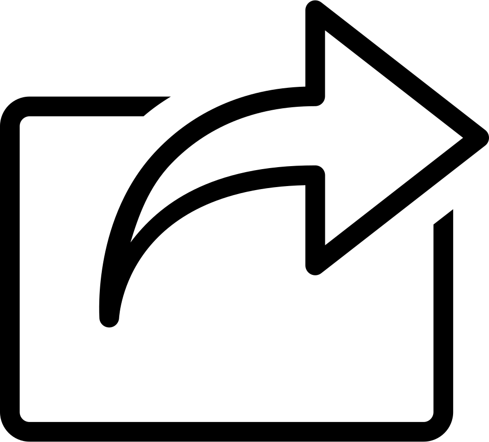 Png File - Curved Arrow Png White Clipart (980x886), Png Download