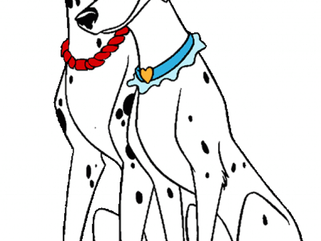 Dalmation Clipart Litter Puppy - Png Download (640x480), Png Download