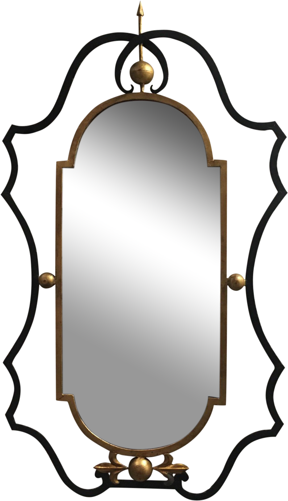Mirror Clipart (1036x1799), Png Download