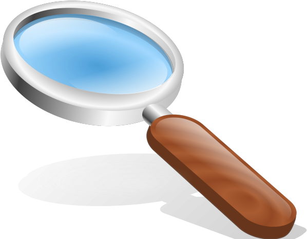 Magnifying Clipart Animated - Png Download (640x480), Png Download
