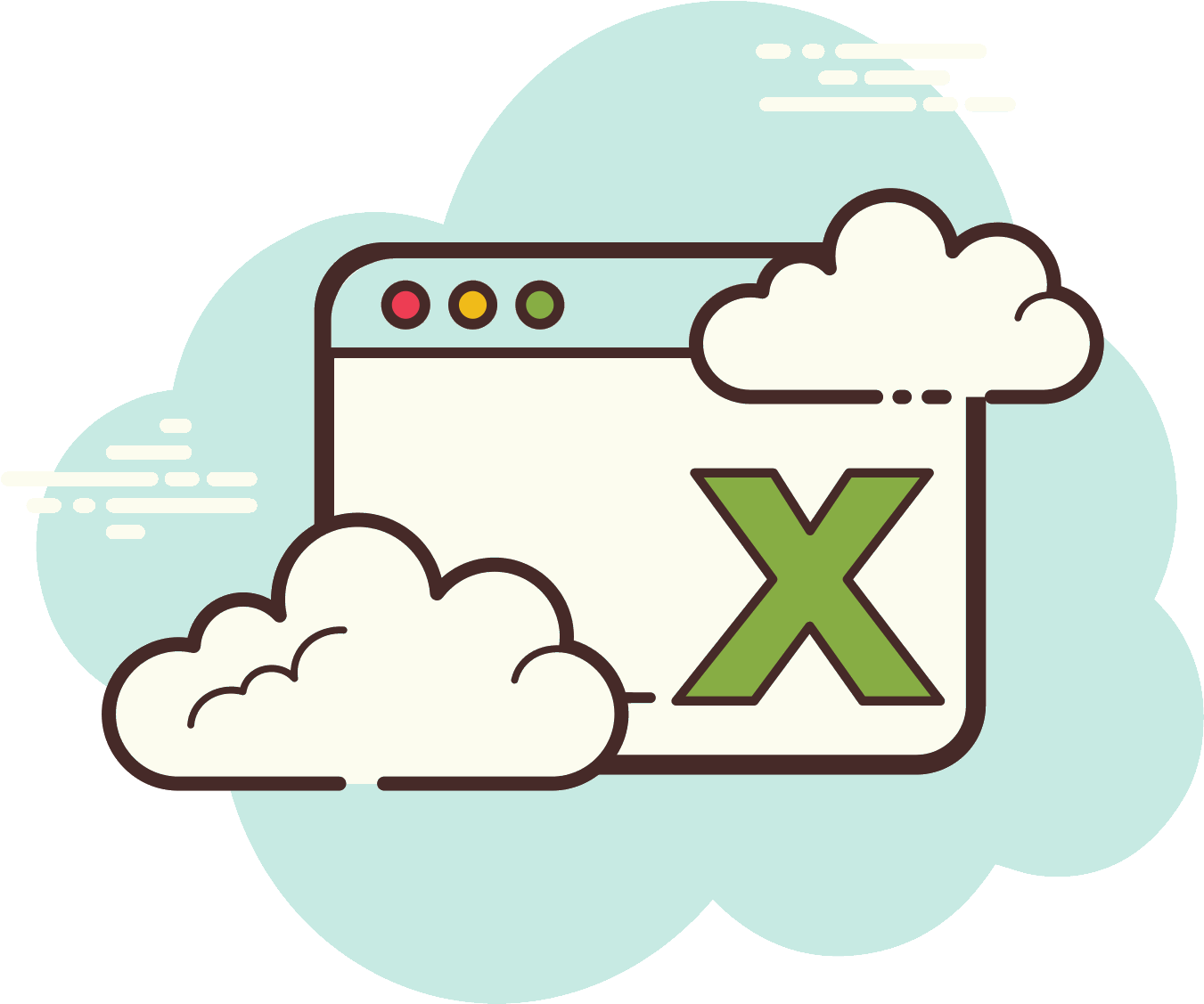 Window Excel Icon Clipart (1600x1600), Png Download