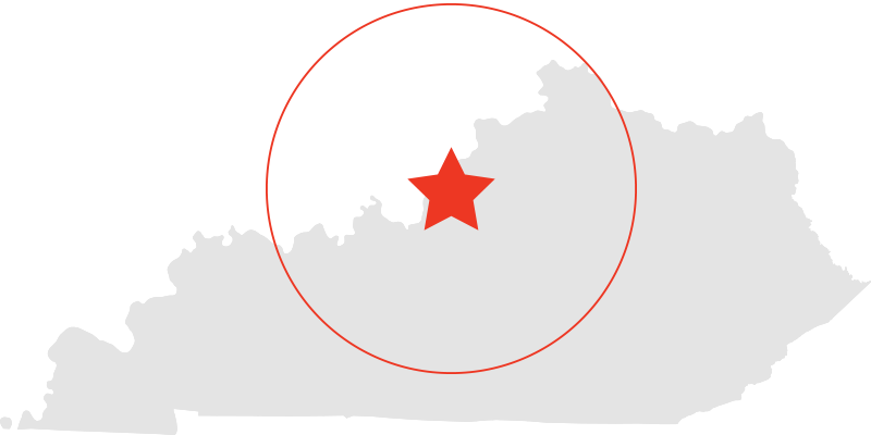 Road Trip From Louisville - Kentucky Home Clipart (800x400), Png Download