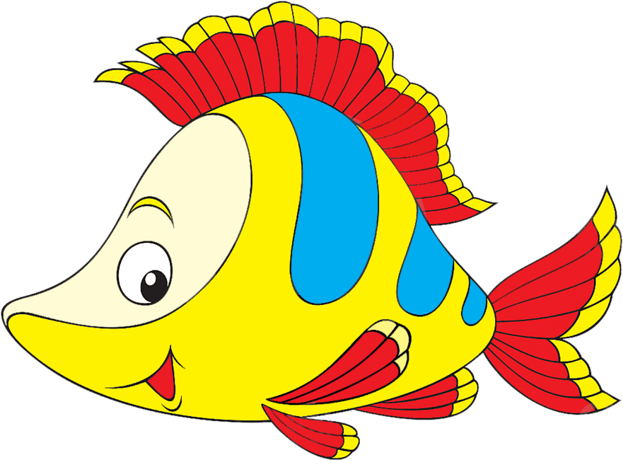 Coral Fish Clipart (899x669), Png Download