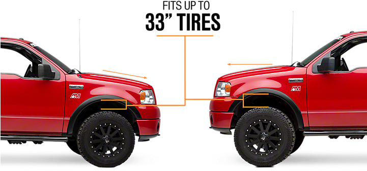Leveling Kits - 3 Leveling Kit 2009 F150 Clipart (720x450), Png Download