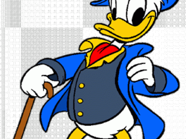 Donald Duck Clipart Blue - Mickey Mouse - Png Download (640x480), Png Download