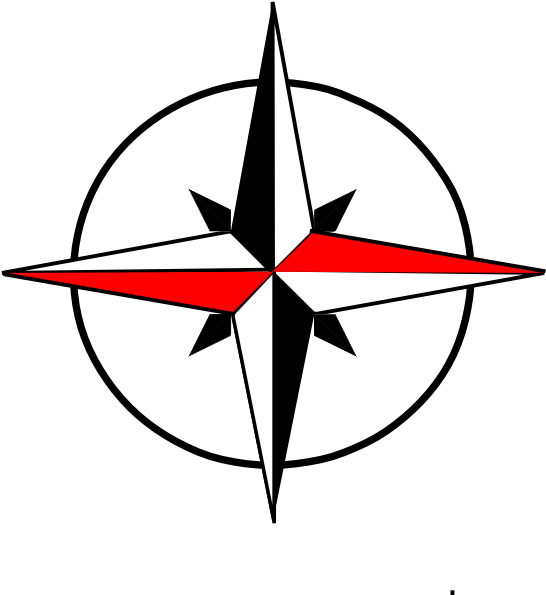 North East South West Logo Clipart (546x595), Png Download