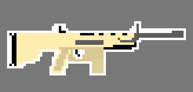 Scar-l With 90 Degree Clip - Pixel Art - Png Download (820x390), Png Download