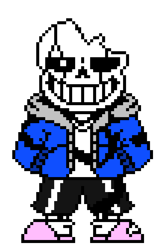 Scar Sans - De Bad Time Trio Clipart (760x860), Png Download