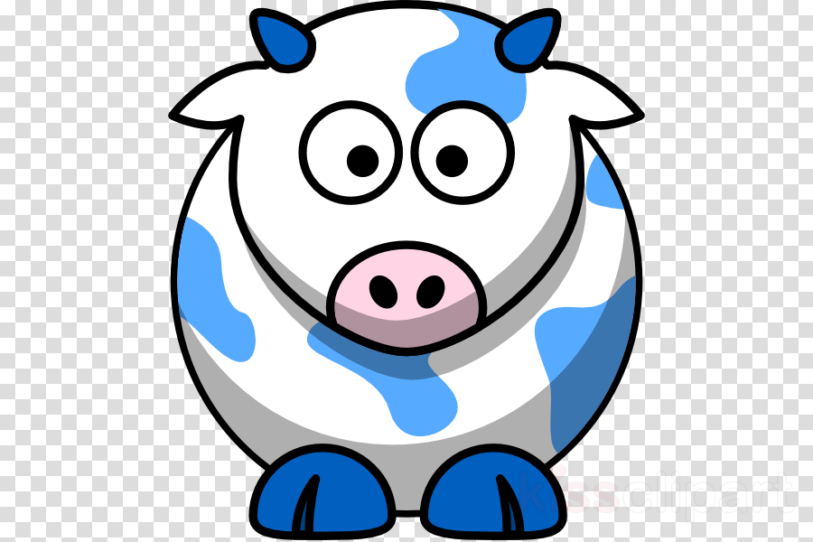 Draw Cartoon Cow Clipart Drawing Cartoon - Transparent Cartoon Cow - Png Download (900x600), Png Download