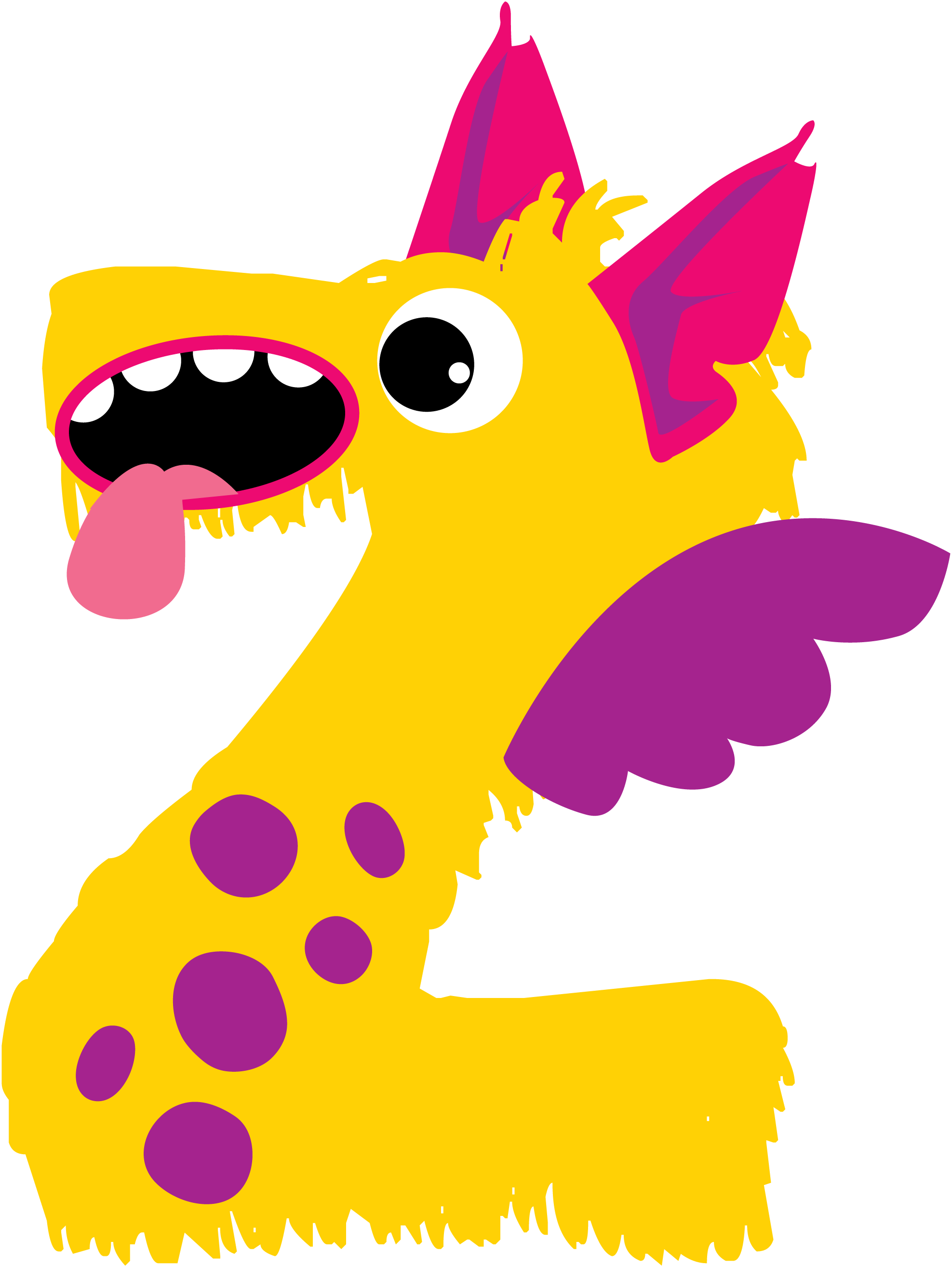 E Is For Emma Monster Girls T-shirt - Letter Clipart (1975x2628), Png Download