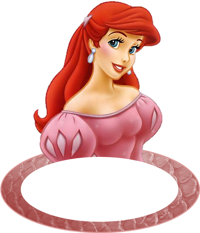 Free Little Mermaid Party Ideas - Disney Princess Clipart (651x800), Png Download