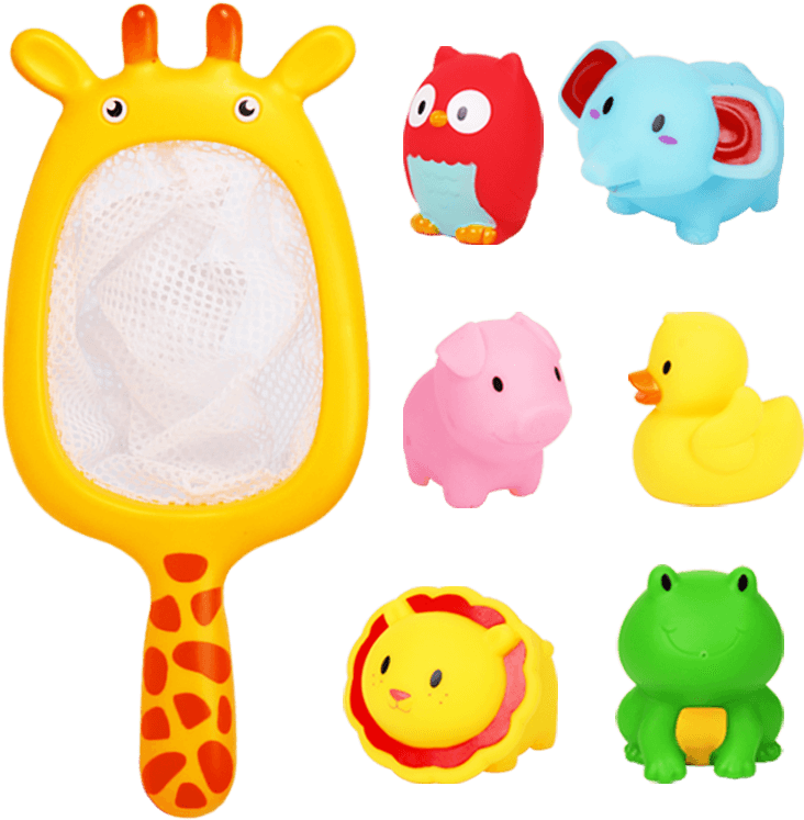 Color Classification, Children Play Water Toys 7 Sets - Toy Clipart (800x800), Png Download