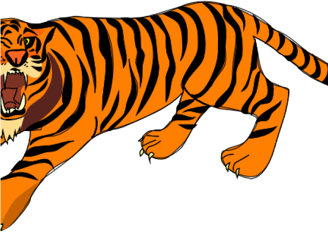 Clip Art Tiger - Png Download (640x480), Png Download