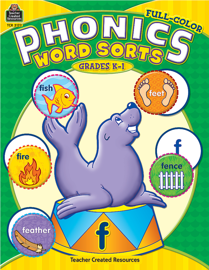 Fullcolor Phonics Word Sorts Tcr3122 Teacher Created Fullcolor
