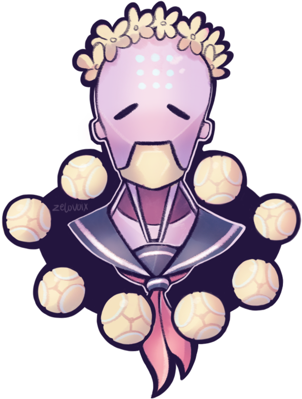 Reactor Core At Critical Temperature Zelovoix - Pastel Zenyatta Clipart (605x800), Png Download